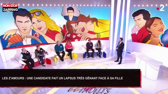 Les Z’amours : Une candidate fait un lapsus très gênant devant sa fille (Vidéo)