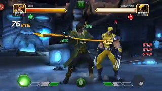 Loki Vs RoL Wolverine - MCOC Realm of Legends