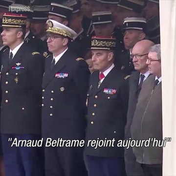 Arnaud Beltrame rejoint le cortège valeureux des héros qu'il chérissait