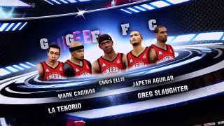 MBL 2K14 - Barangay Ginebra VS Miami Heat (PBA VS NBA) Gameplay Video
