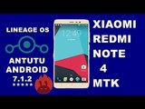ANTUTU BENCHMARK LINEAGE OS 14.1 (ANDROID 7.1.2) XIAOMI REDMI NOTE 4 MTK