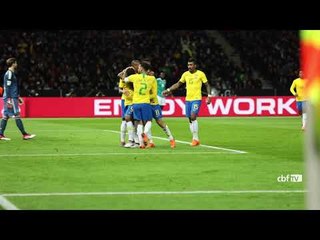 Bastidores de Brasil 1 x 0 Alemanha em Berlim