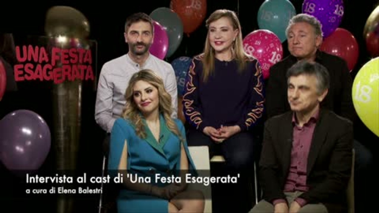 Una festa esagerata: intervista a Vincenzo Salemme e al resto del cast