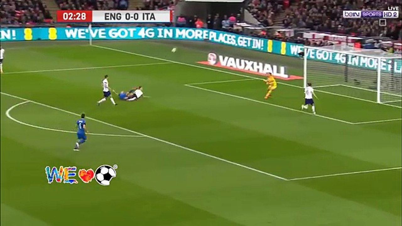 ملخص و اهداف مباراة انجلترا و ايطاليا 1-1 ◄ مباراة