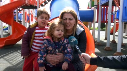 Sinop'tan 'Çocuk parklarına kamera konulsun' kampanyasına destek