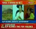 Bengal clashes: BJP blames CM Mamata Banerjee for the ongoing clashes