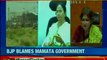 Bengal clashes: BJP blames CM Mamata Banerjee for the ongoing clashes