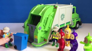 RECYCLE TRUCK Earth Day Video Learning With the TELETUBBIES TOYS!
