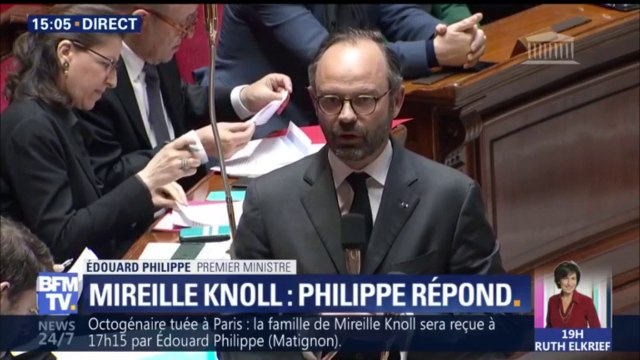 Mireille Knoll: Il y a un antisémitisme qui ne passe pas, qui mute, qui met en cause ce que nous sommes , déplore Edouard Philippe