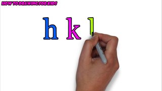 be-hoc-bang-chu-cai-tieng-viet-h-k-l-how-to-draw-for-kids