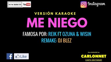 Reik - Me Niego Ft Ozuna, Wisin