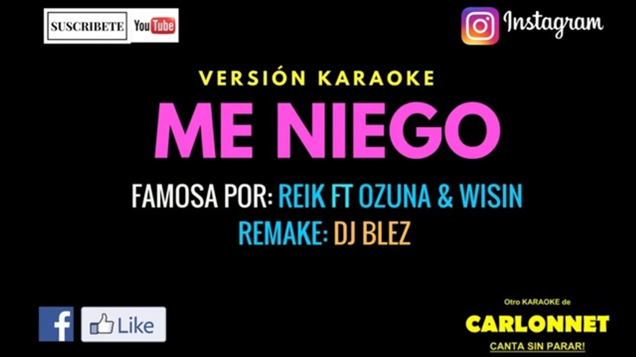 Reik - Me Niego Ft Ozuna, Wisin