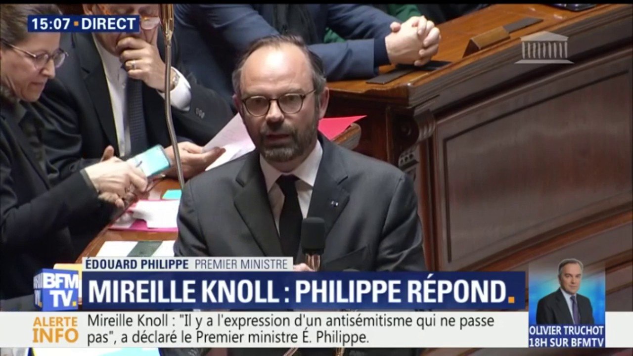 Lutte contre l'antisémitisme: Edouard Philippe veut accroître la responsabilité des hébergeurs sur Internet