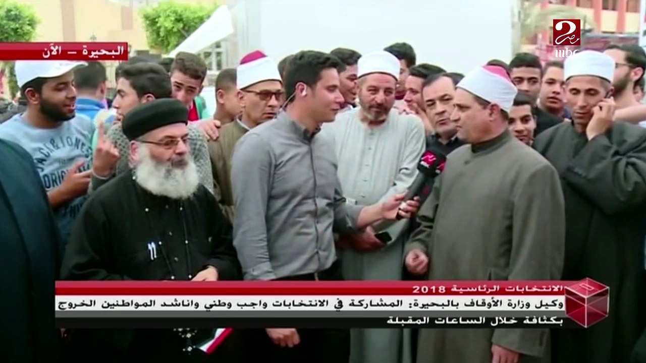 وكيل وزارة الأوقاف وممثل الكنيسة القبطية في الب...