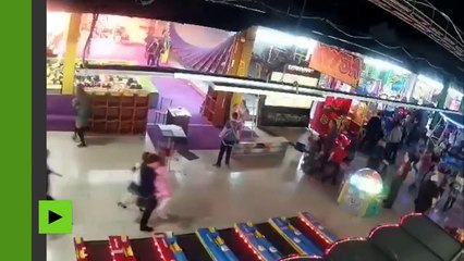 Incendie dans un centre commercial en Russie (Kemerovo)