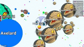 EXTREME BIG BAITS, TRICKSPLITS AND REALTIME SPLITRUN // Agar.io PRO PLAYS & Best Moments