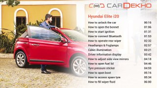 Know Your Hyundai Elite i20 | Review of Features I CarDekho.com