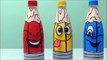 DIY Crafts Ideas: Making Funny Pencils out of Plastic Bottles - Recycled Bottles Crafts