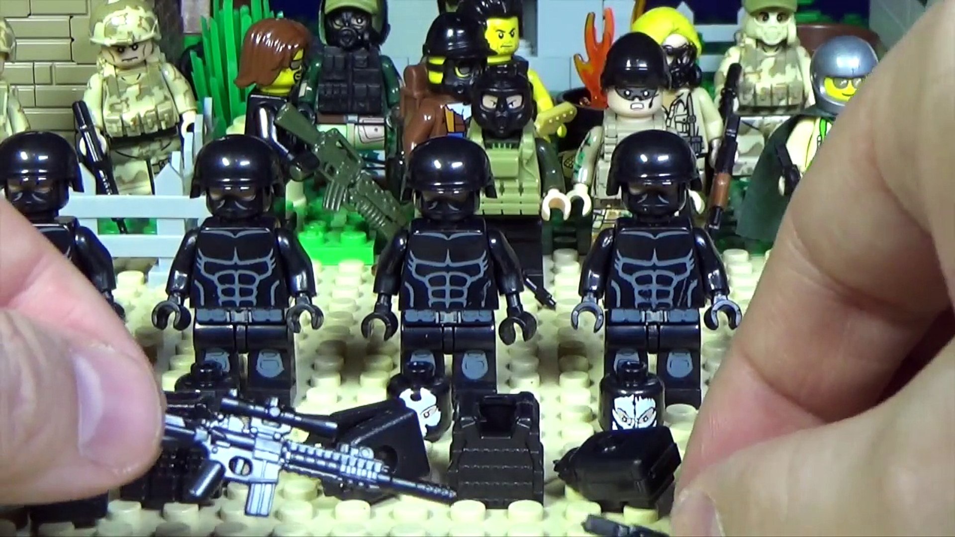 LEGO SWAT POLICE GHOST TEAM BRICKARMS - video Dailymotion