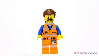 Lego Movie SUPER SECRET POLICE DROPSHIP 70815 Stop Motion Review