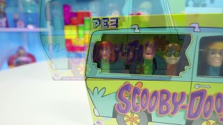 Scooby-Doo Pez Candy Dispensers! Shaggy, Scooby Doo, Fred Jones, Velma & Daphne