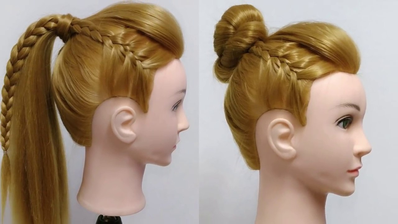 Peinados con Trenzas 2 Estilos Diferentes Coleta o Mono Alto - Belleza sin Limites