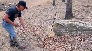 Catching 6-foot Rattlesnake