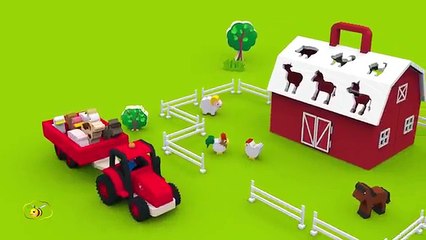 Dessin animé pour bébé pour apprendre les animaux de la ferme