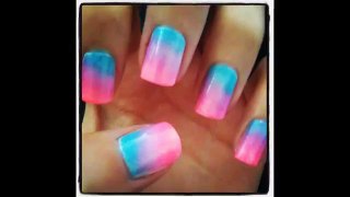 How To ♥ ONE Step Ombre Nails!!!
