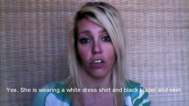 Describing people in english - Sample English conversation