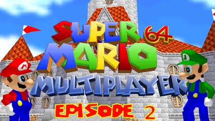Super Mario 64 multiplayer v1.3 avec MarioandOlimar Épisode 2
