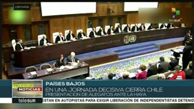 Chile cierra hoy alegatos ante La Haya por demanda marítima de Bolivia