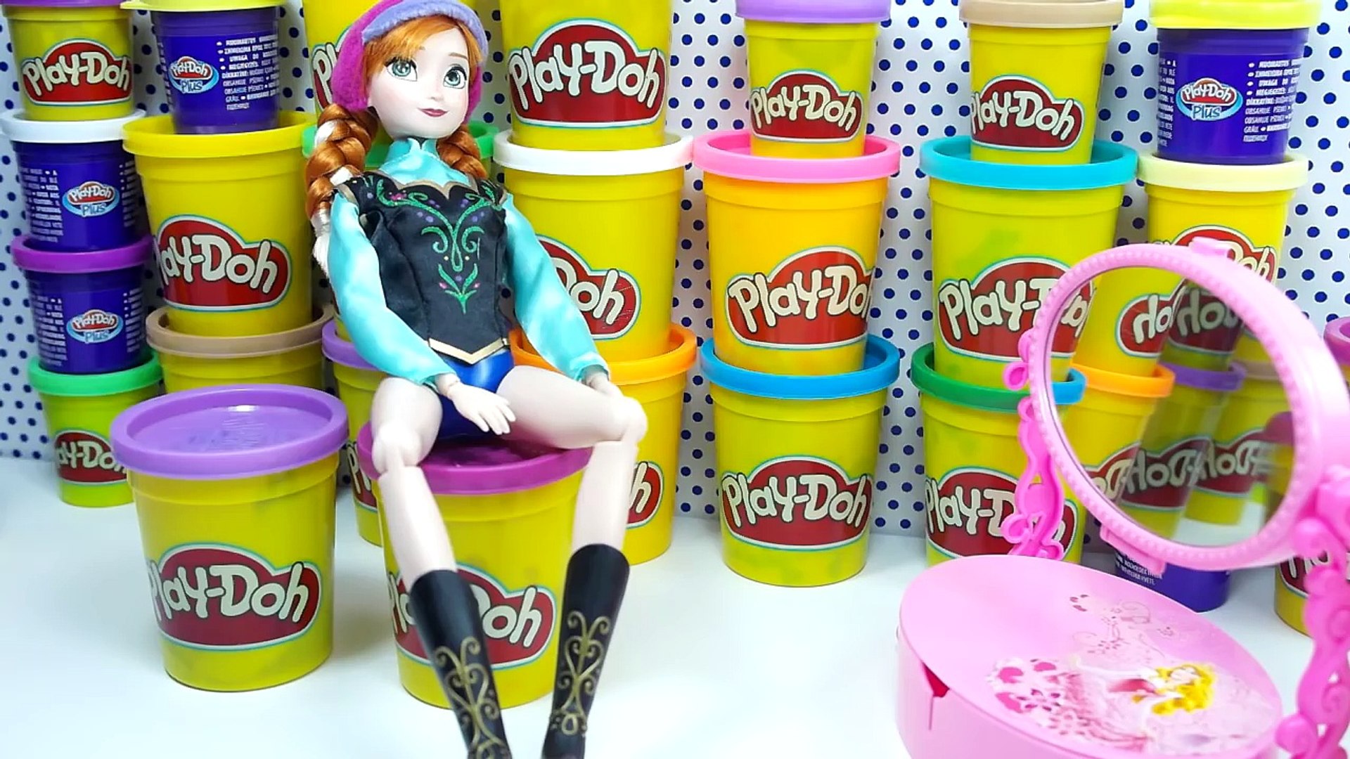 Anna Frozen Bambola - Pongo Play Doh Creazioni - Disney Frozen italiano -  Giochi per ragazze─影片 Dailymotion