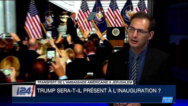 Trump se rendra-t-il à l'inauguration de l'ambassade américaine à Jérusalem ?
