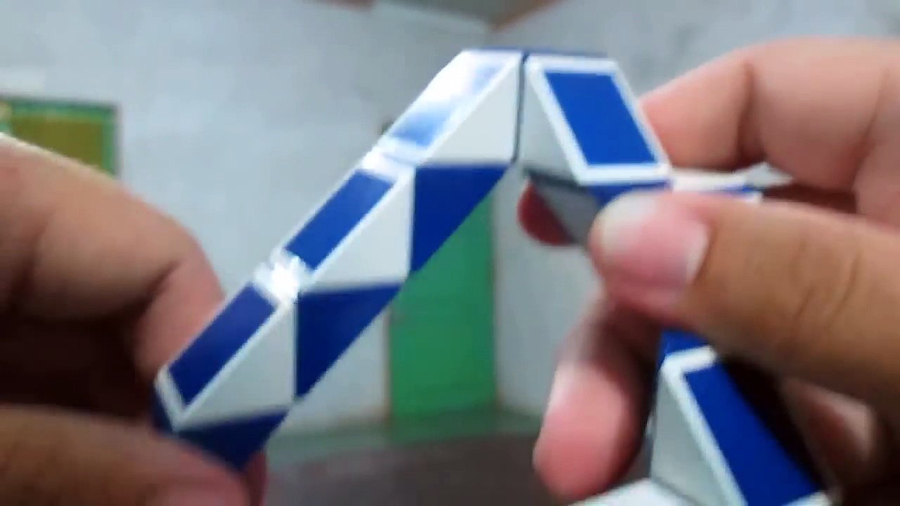 Tutorial Rubiks Snake 36 - Sunflower