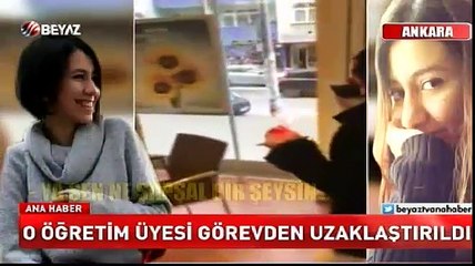 O öğretim üyesi görevden uzaklaştırıldı!