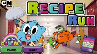 The Amazing World of Gumball: Recipe Run - Serving Gross Food (Cartoon Network Games)