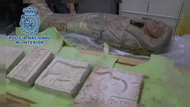 Recuperan piezas de arte robadas en Libia por el Dáesh