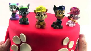 PAW PATROL Play Doh Surprise Cake Nick Jr. Chase, Rubble, Marshall Awesome Toys TV