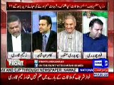 zaeem qadri and fawad chudry fight in dunya news program