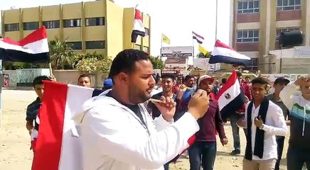 مسيرات بالسيرات في مدينة العريش قبل غلق اللجان الانتخابية بساعات