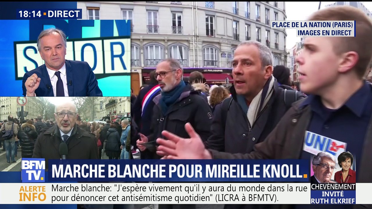 Marche blanche pour Mireille Knoll