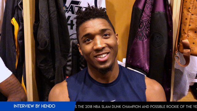 Utah Jazz Rookie Donovan Mitchell Talks Yeezys