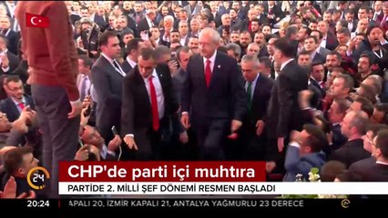 CHP'de parti içi muhtıra