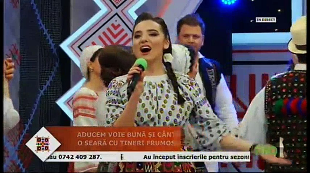 Georgiana Paduraru - Haida, haida, buna seara (Seara buna, dragi romani! - ETNO TV - 22.03.2018)