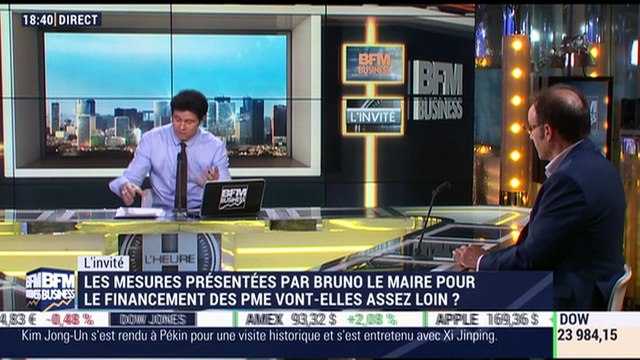 Pierre-Yves Dréan: Depuis 7, 8 ans, les banques sont plus ouvertes au financement des entreprises - 27/03