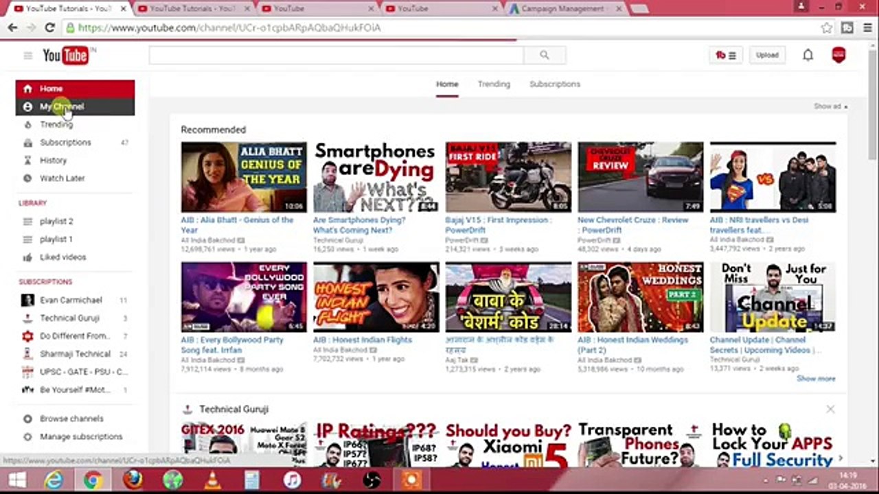 [Hindi - हिन्दी] How to Promote your Channel through AdWords? - How to use AdWords for YouTube?