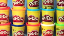 Play Doh Pixar Cars Lightning McQueen, we make Luigi out of Play Doh in Radiator Springs