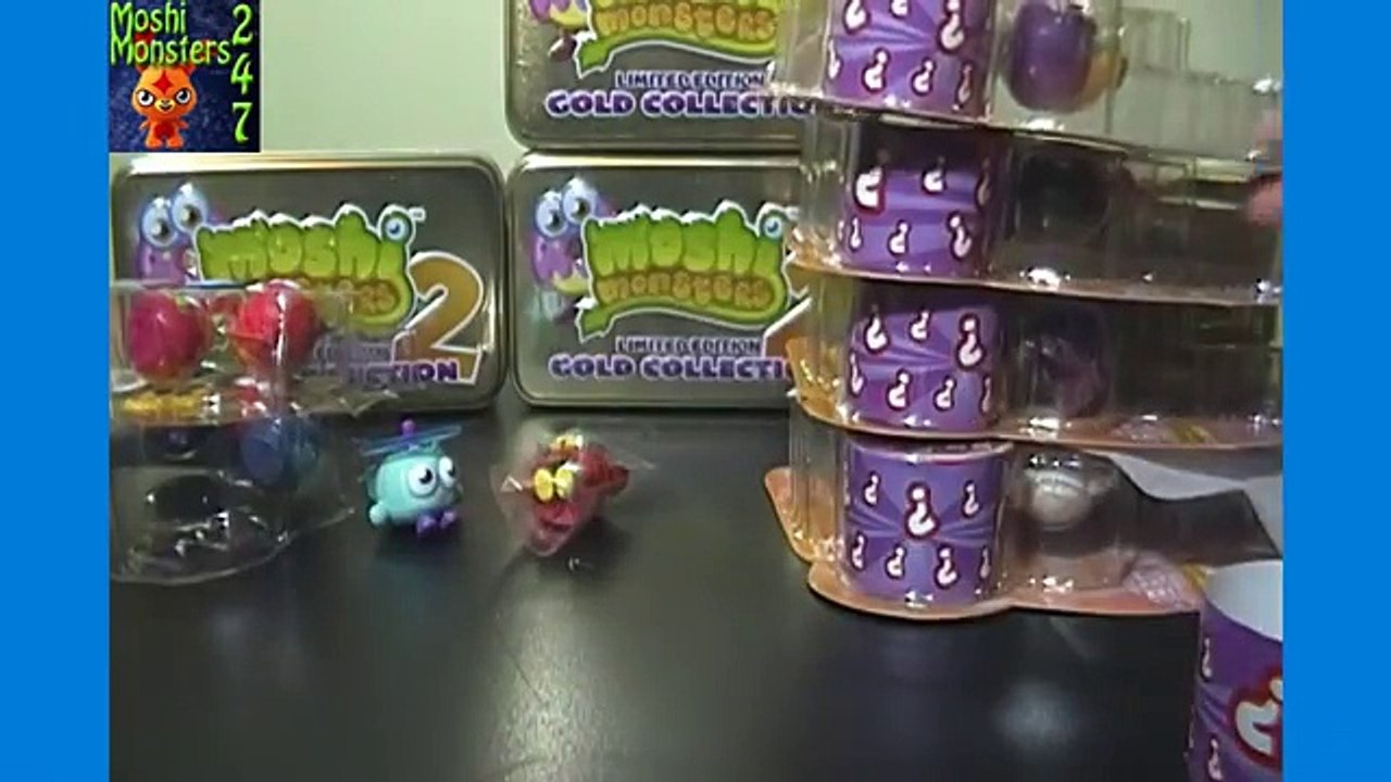 Moshi Monsters Moshlings Series 2 Blister Pack BOX Opening #4