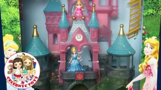 Disney Princess Castle Play Set Disney Parks Magiclip Aurora Cinderella Fantasyland Fireworks